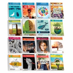 Τετράδιο SKAG Save Earth Σπιράλ 17x25 2 ΘΕΜΑΤΑ No 9042